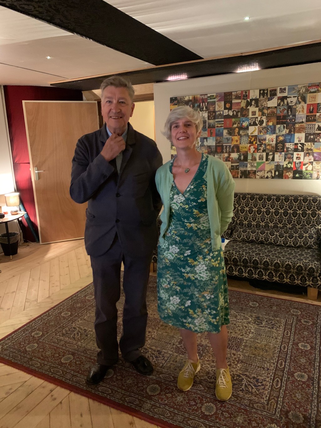 En opeens zingt muziek royalty&nbsp;mee…